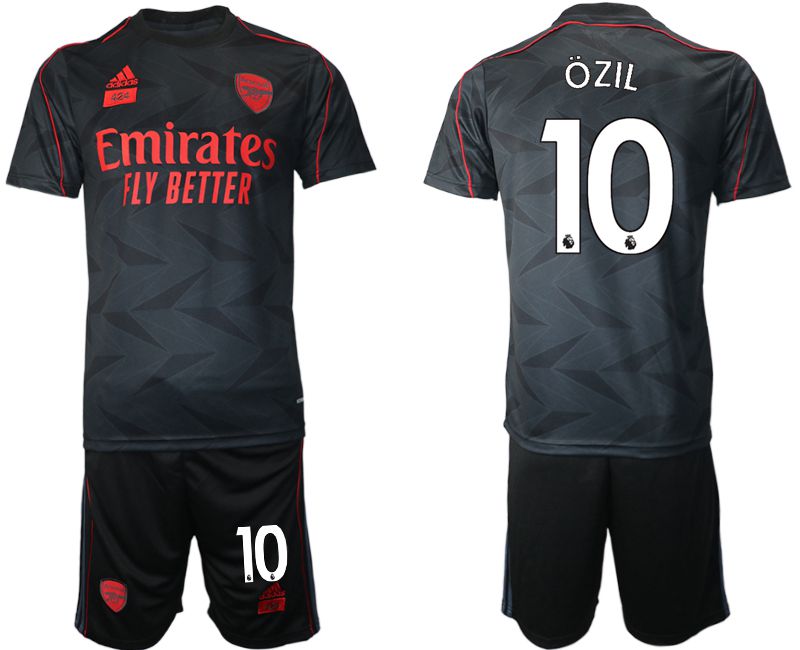 Men 2020-2021 Club Arsenal commemorative edition black #10 Adidas Soccer Jersey